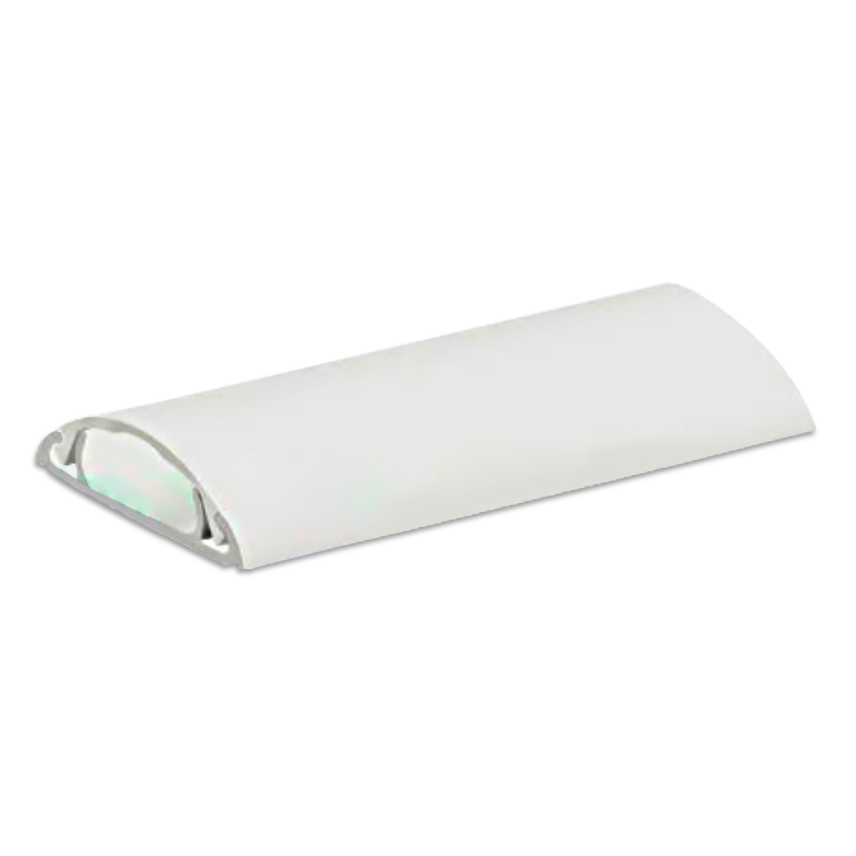 รางเก็บสายไฟโค้ง NANO (หลังเต่า) 11 * 30 ขาว NNFT30W (50 เส้น/กล่อง)