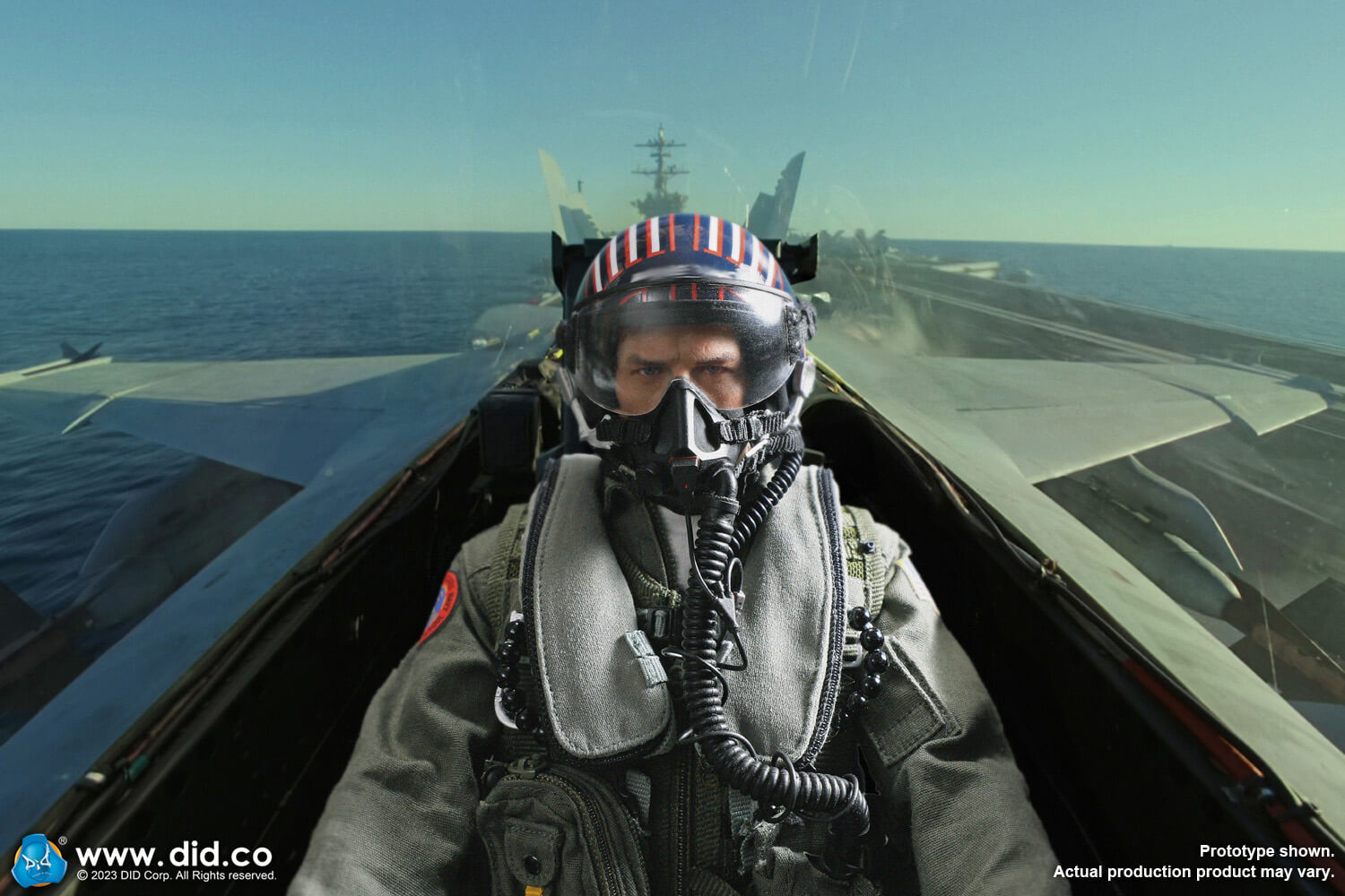 DID MA80170 1/6 The US Navy Fighter Weapons School Instructor F/A-18E Pilot – Captain Mitchell