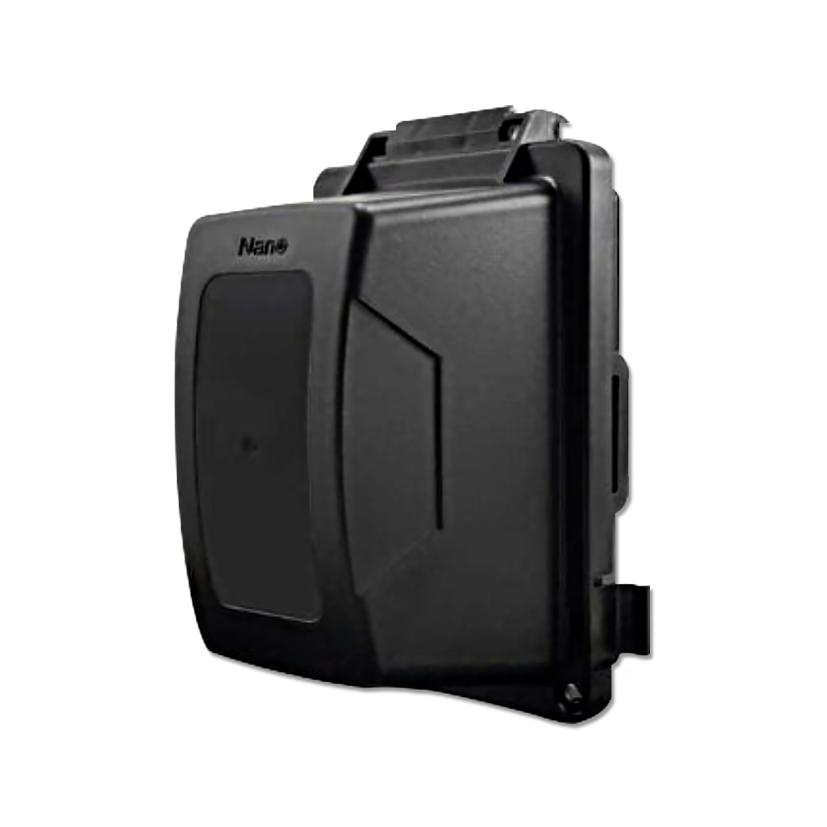 NANO ฝาครอบแผงหน้ากากกันน้ำแบบฝาสูง สีดำ รุ่น NANO-414B (20 ชิ้น/กล่อง)