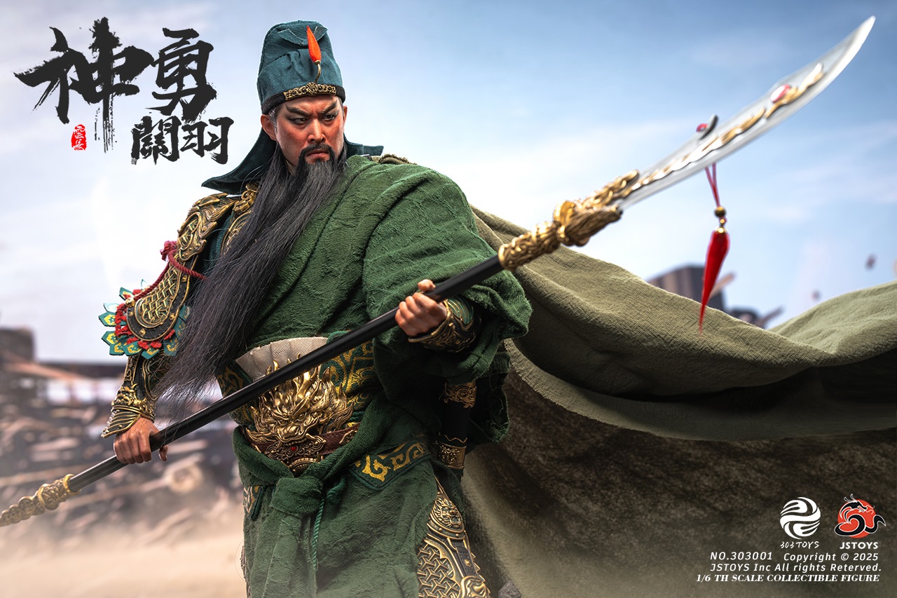 303TOYS x JSTOYS NO.303001 THREE KINDOMS - Mighty Guan Yu Yun Chang (Standard Edition)