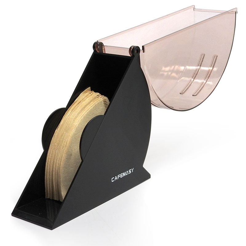 Plastic Coffee filter paper holder with magnet base