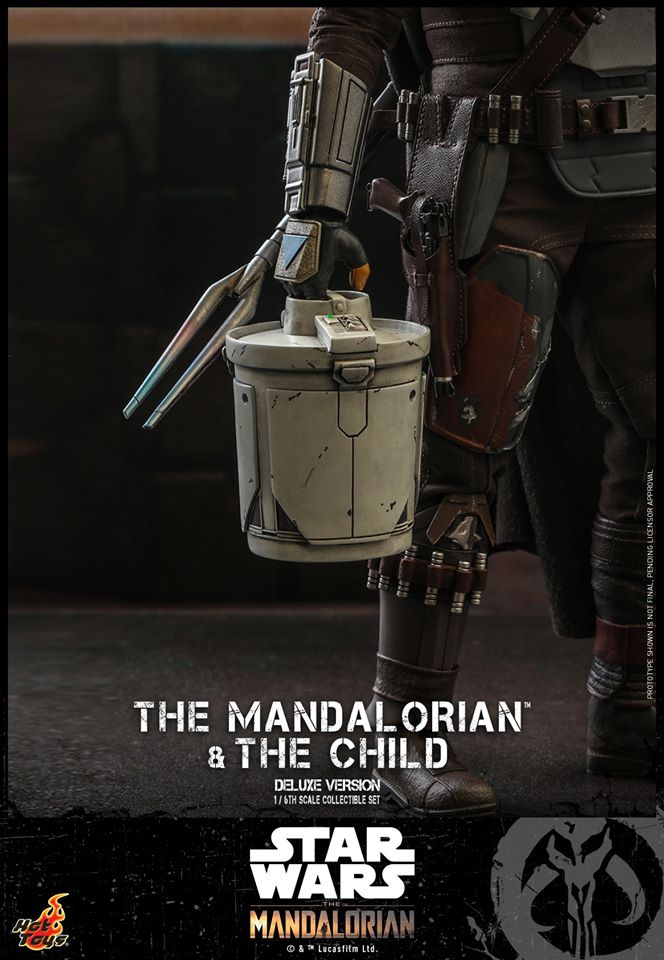 Hot Toys TMS015 The Mandalorian 1/6 The Mandalorian and The Child (Deluxe Version)
