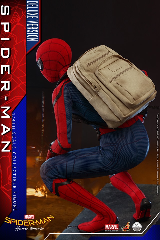 Hot Toys QS015 Spider-Man: Homecoming 1/4 Spider-Man (Deluxe Version)