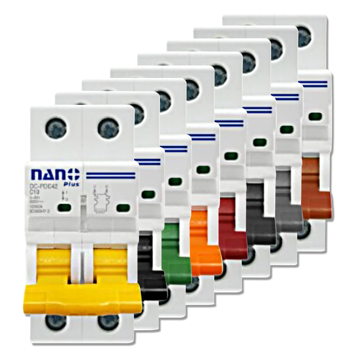 NANO เซอร์กิตเบรกเกอร์ NANO PLUS 10kA DC 2P 500V