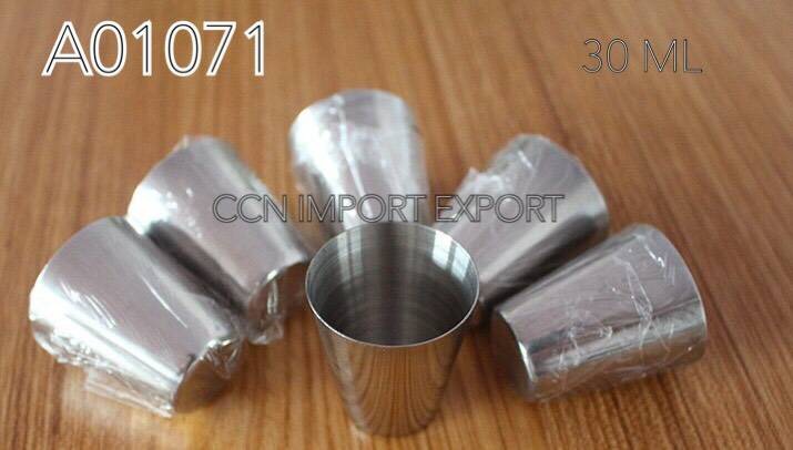 ถ้วยตวงน้ำเชื่อม 30 ml. (สแตนเลส)