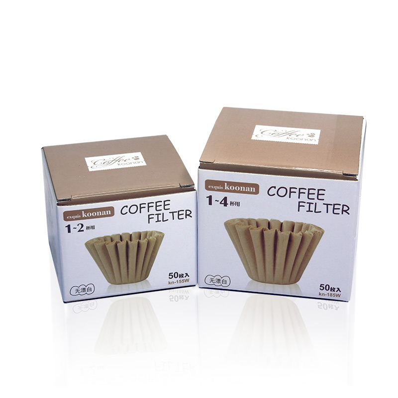กระดาษกรองกาแฟ Koonan ทรงตะกร้า 1-2 ถ้วย