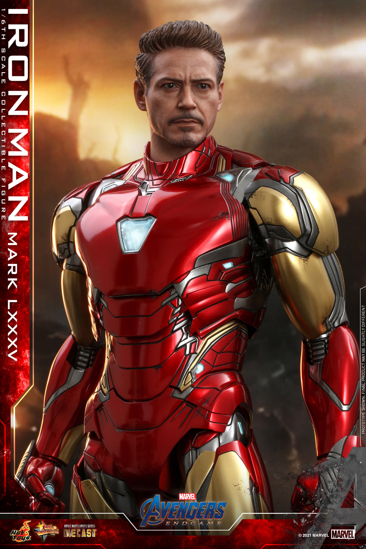 Hot Toys MMS528D30 Avengers: Endgame - Iron Man Mark LXXXV