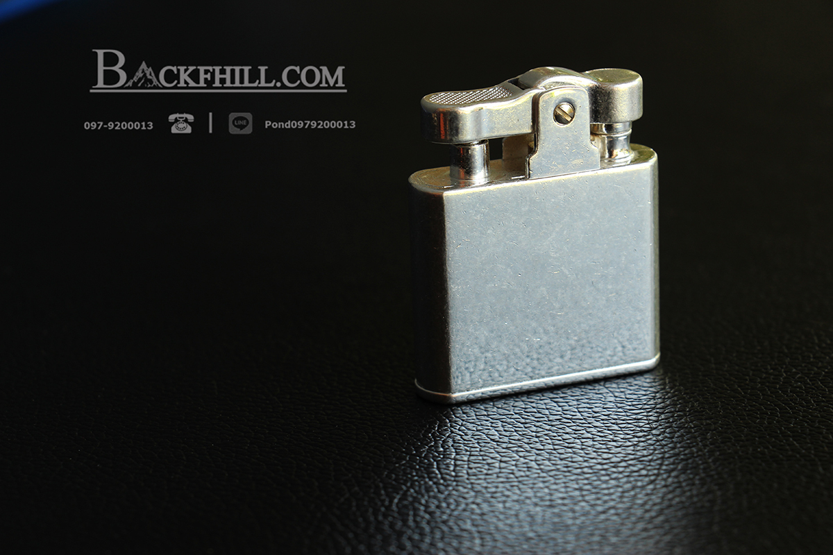 ไฟแชคทองเหลืองแท้ Honest Promise Luxury Lighter สีเงิน คลาสสิค ของแท้100%