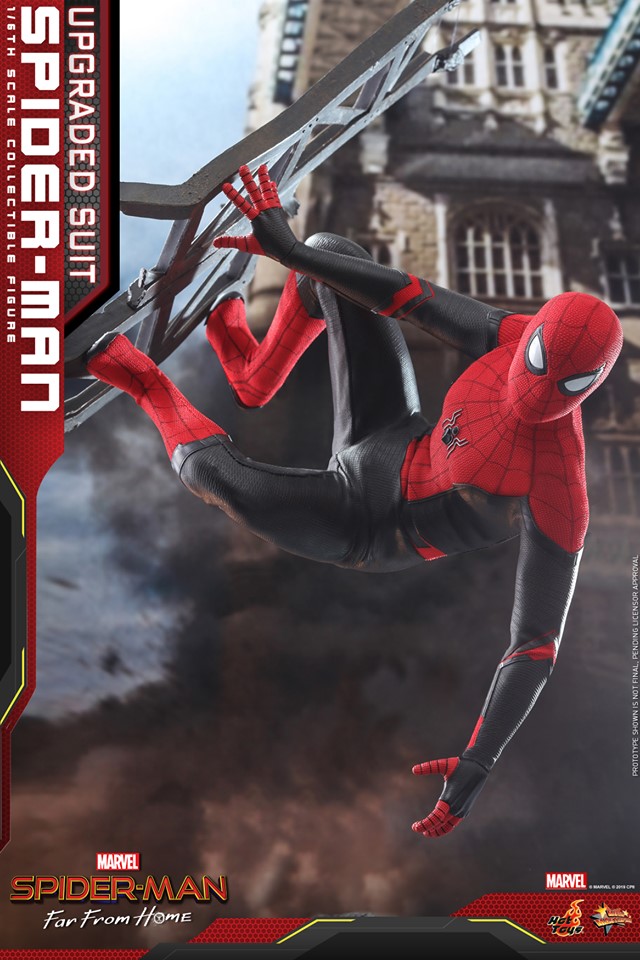Hot Toys MMS542 Spider-Man: Far From Home - Spider-Man (Upgraded Suit)