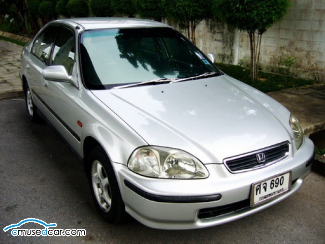 กันชนหน้า Honda Civic EK 1996/1997/1998 (ซีวิค/ตาโต)(ไม่มีคิ้ว) - BangplusOnline
