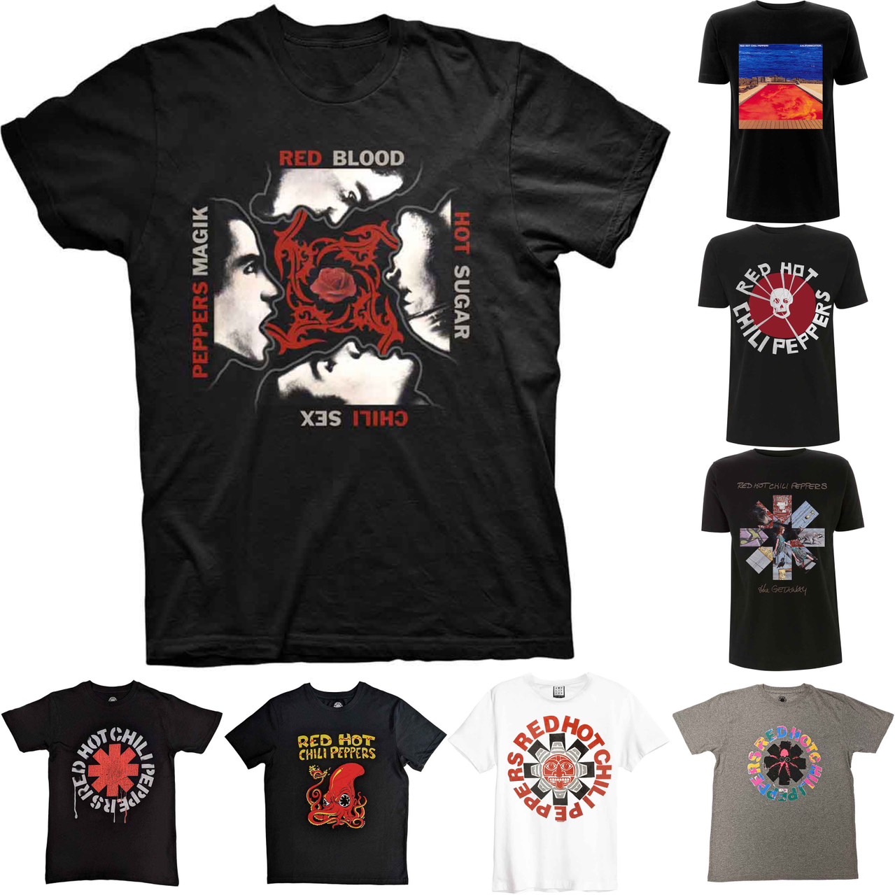 [PREORDER] เสื้อวง RED HOT CHILI PEPPERS - RHCP T-SHIRT ลิขสิทธิ์แท้ UK รวมลายสุดฮิต