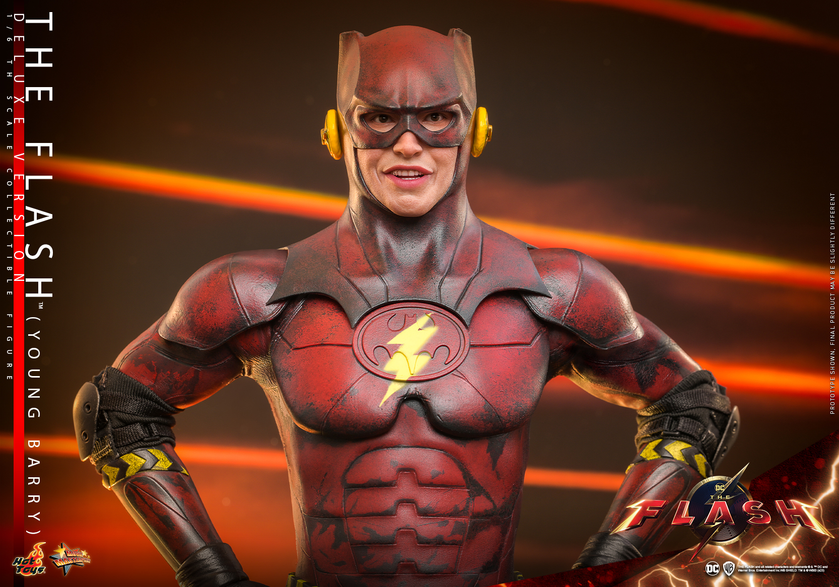 Hot Toys MMS724 1/6 The Flash - The Flash (Young Barry) [Deluxe Version]
