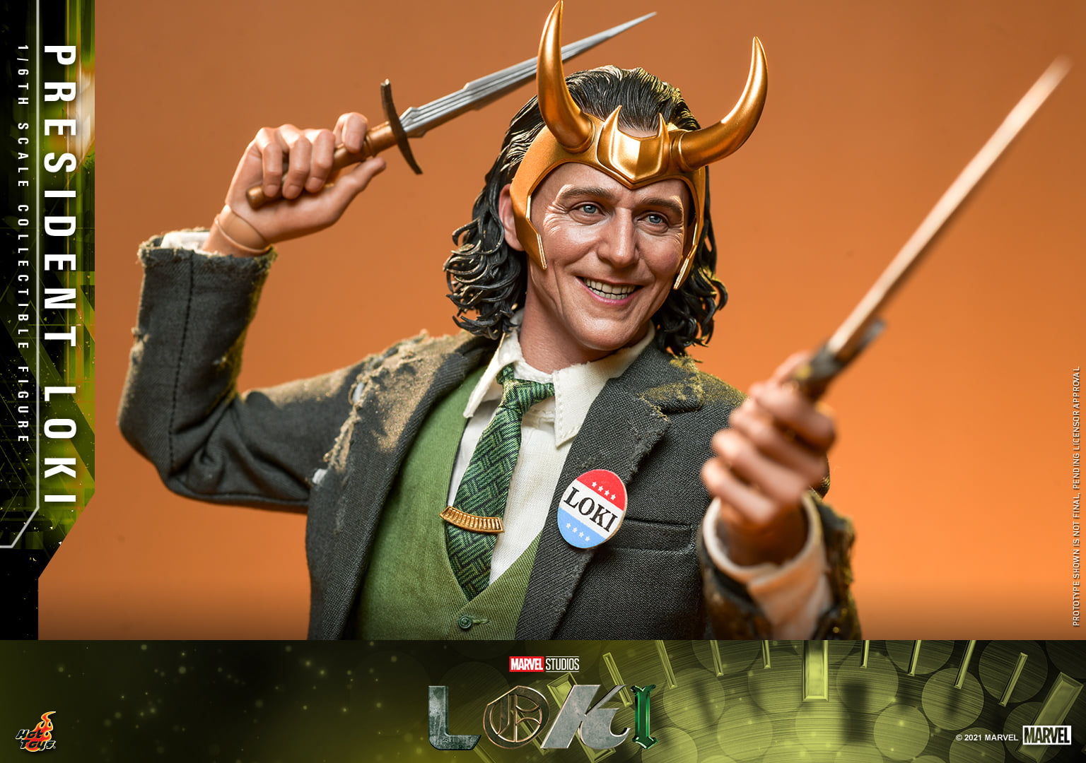 Hot Toys TMS066 1/6 Loki - President Loki