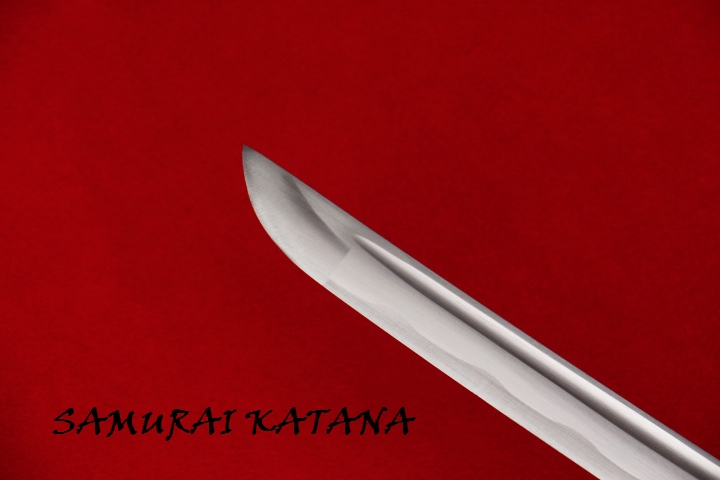 ดาบซามูไรคาตานะ KAWASHIMA STEEL. ขนาดความยาวรวม 40 นิ้ว เหล็ก HIGH CARBON NISI1060 ฝักดาบสีขาวไม้เนื้อแข็งลายสวยงาม