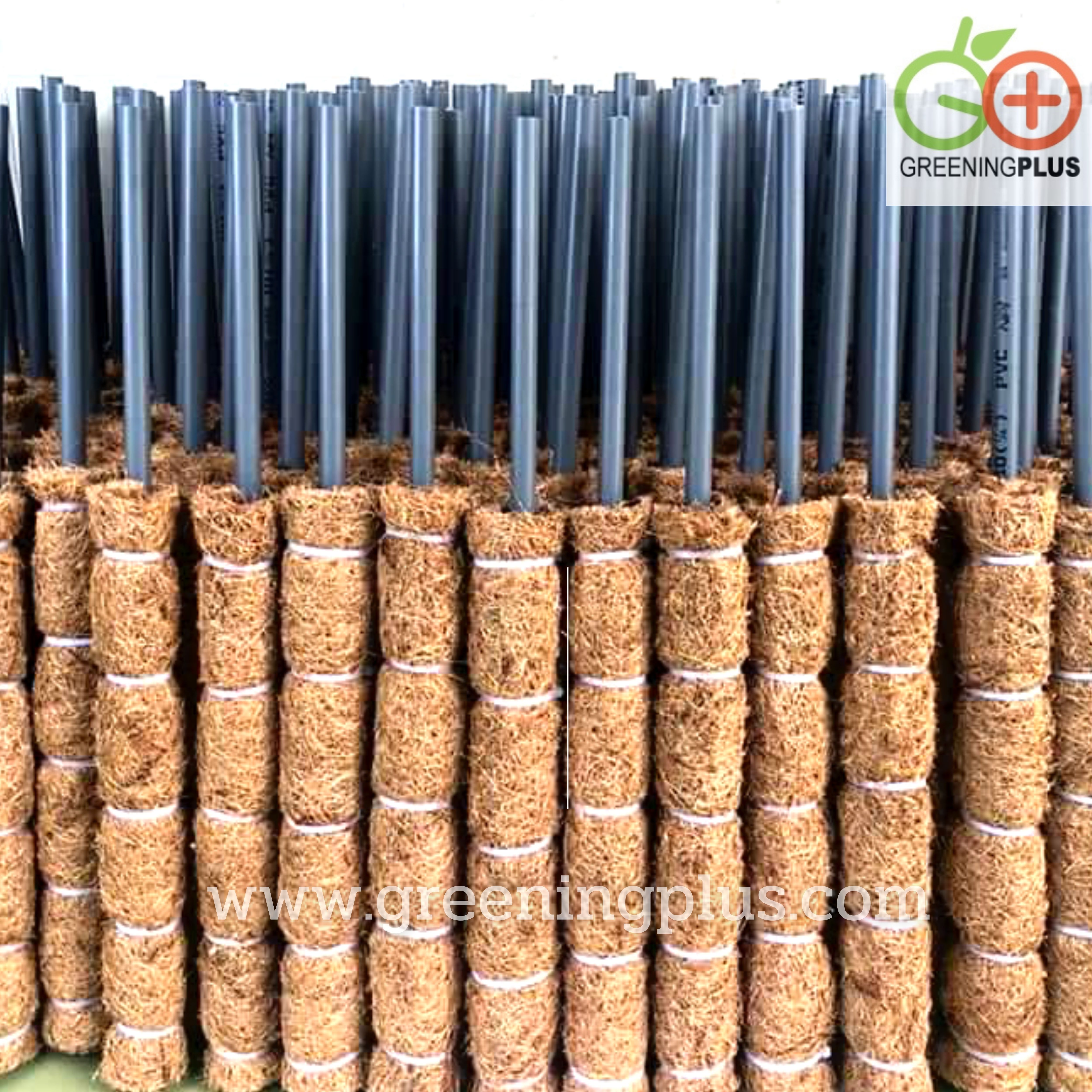 หลักไม้เลื้อยใยมะพร้าว จำนวน 1 อัน