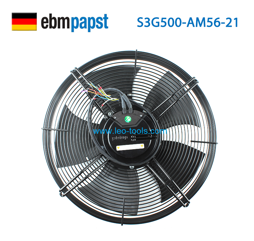 Ebm-past Axial Fan S3G500-AM56-21 230V 750W **เลิกผลิต**