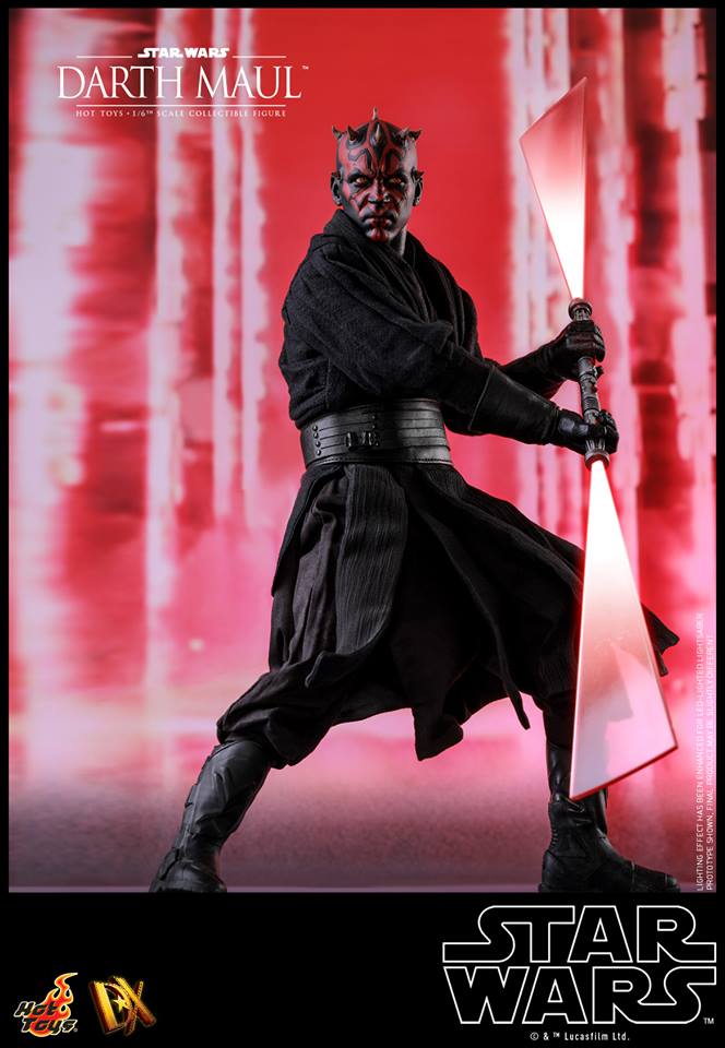 Hot Toys DX16 STAR WARS EPISODE I: THE PHANTOM MENACE - DARTH MAUL (Special Edition)