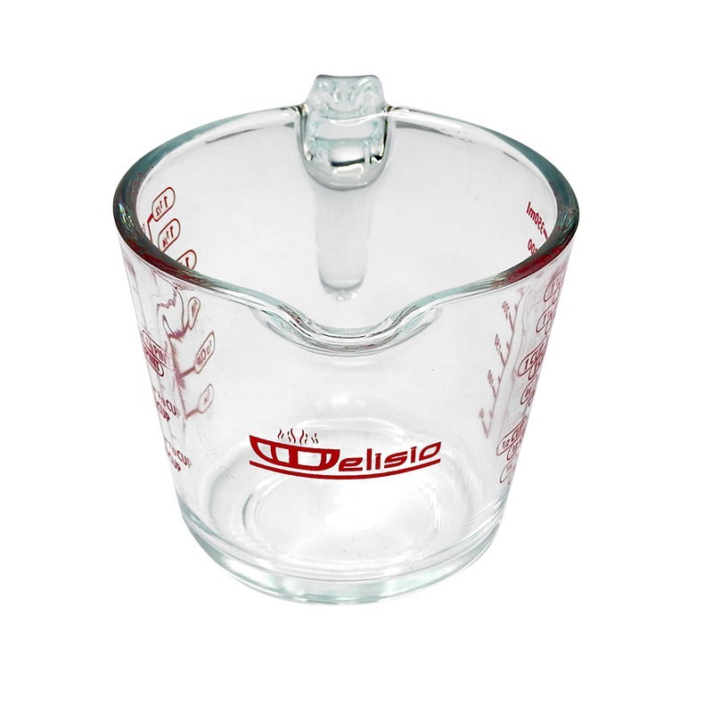 ถ้วยตวง Delisio 12 OZ หรือ 350 cc แก้วหนา 5 mm. 1610-550