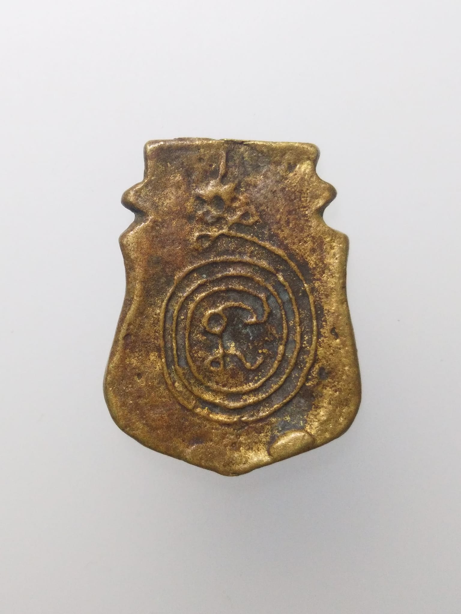 E194 เหรียญหล่อหน้าเสือหลวงพ่อน้อย