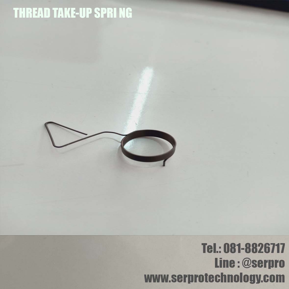 THREAD TAKE-UP SPRI NG