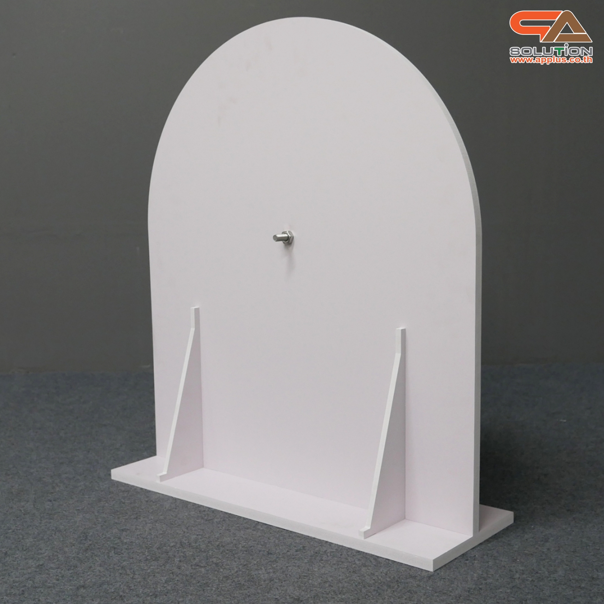 เกมส์วงล้อตั้งโต๊ะ ขนาด (W)58 x (D)20 x (H)65 ซม. วัสดุไม้MDF ปิดผิวเมลามีนสีขาว และ พลาสวูด