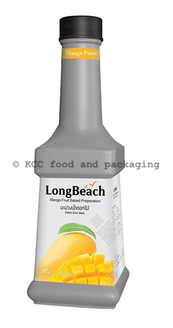 LongBeach - มะม่วงน้ำดอกไม้ เพียวเร่ 900 ml.