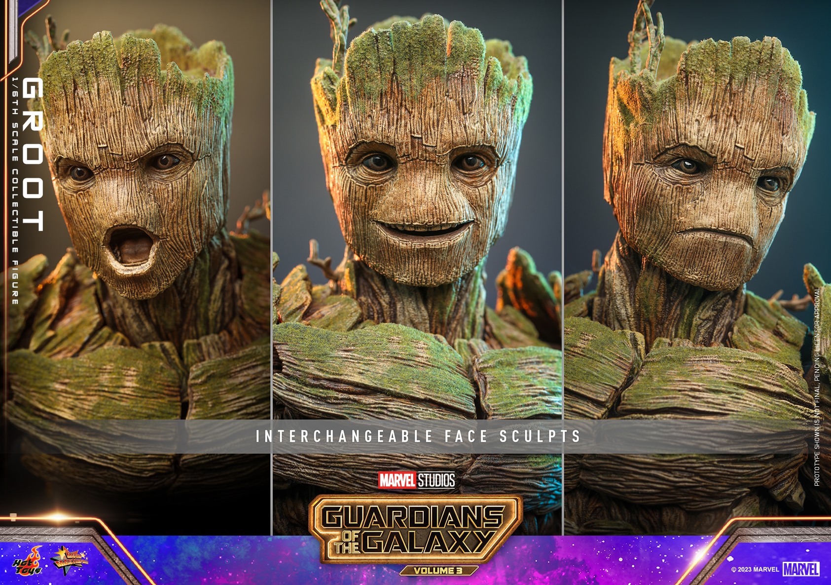 Hot Toys MMS706 1/6 Guardians of the Galaxy Vol. 3 - Groot
