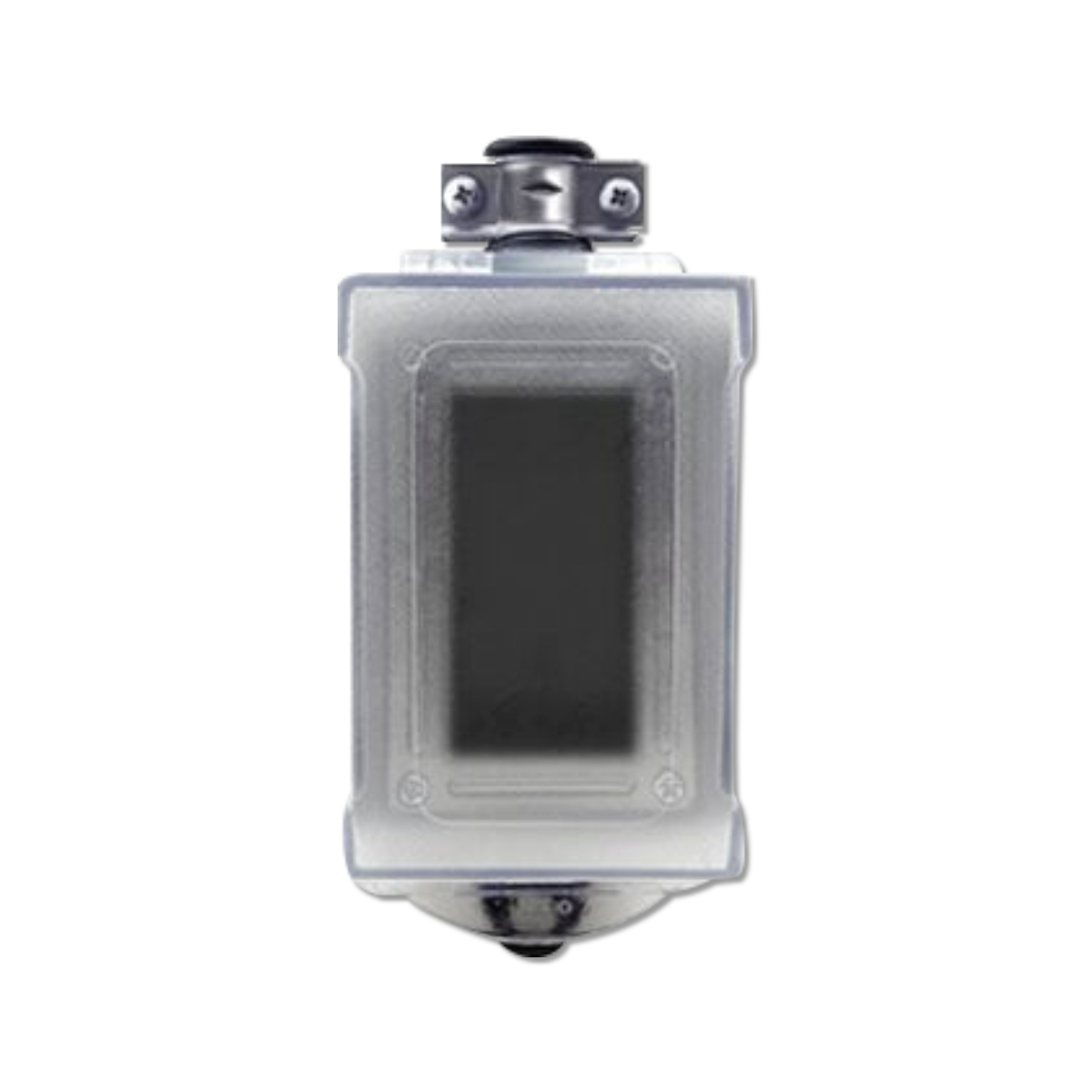 NANO บล็อคยางเปล่า ใส่เต้ารับได้ 2 ช่อง + ฝา PC กันน้ำ รุ่น RBNS2-CC (1 ชิ้น/กล่อง)