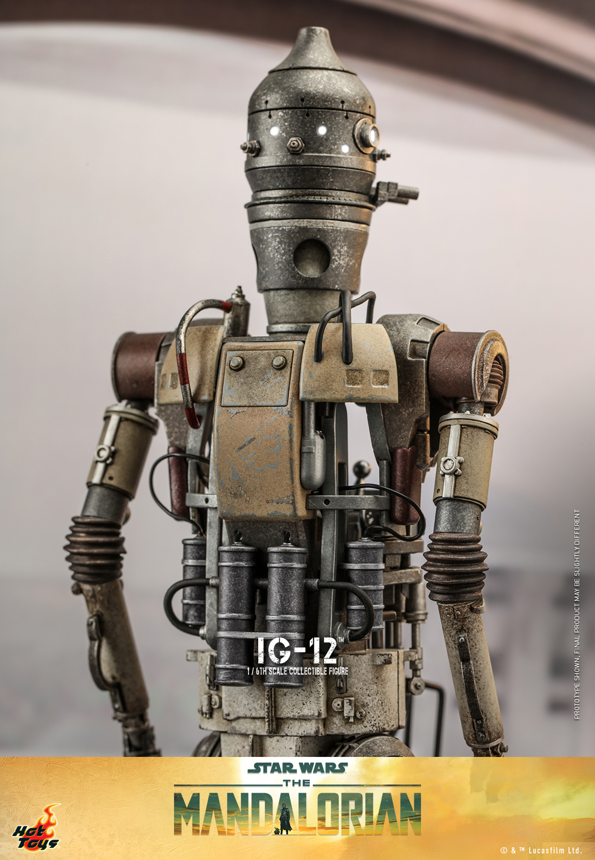 Hot Toys TMS104 1/6 Star Wars: The Mandalorian™ - IG-12™