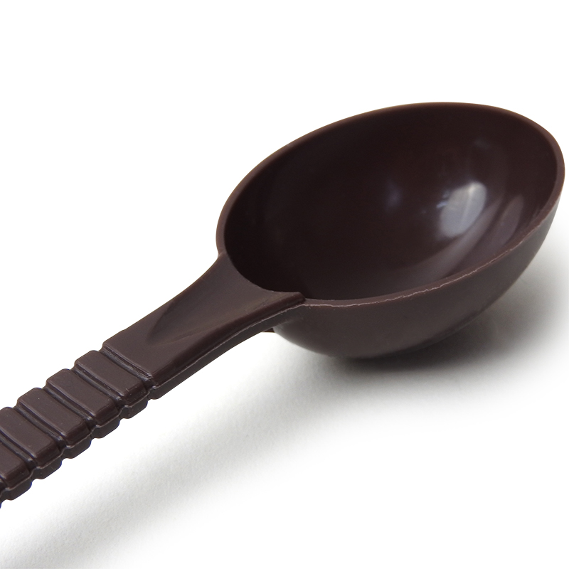 ช้อนตักเมล็ดกาแฟพลาสติก มีรูแขวน