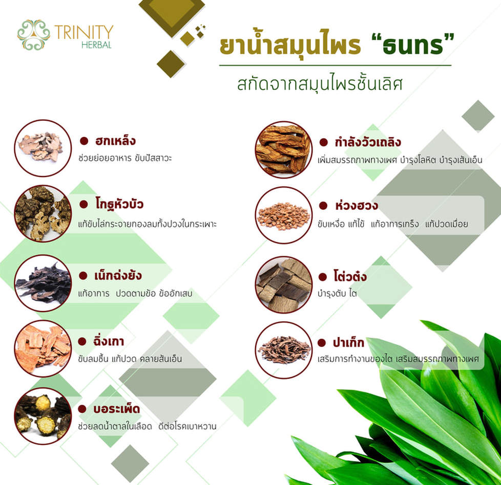 สมุนไพรธนทร มาตรฐาน อย. ฮาลาล
