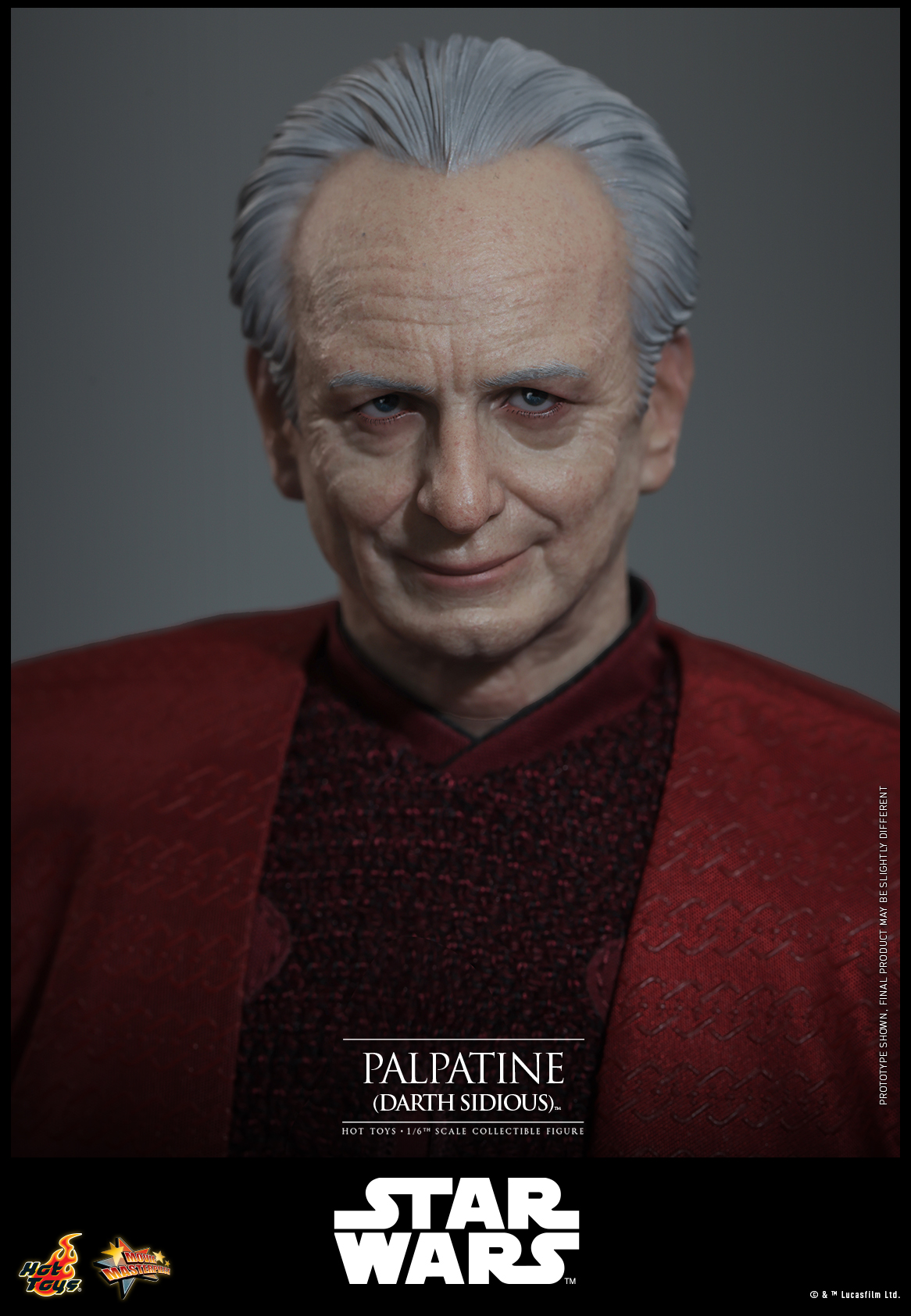 Hot Toys MMS805 Star Wars: Episode III – Revenge of the Sith - Palpatine (Darth Sidious)
