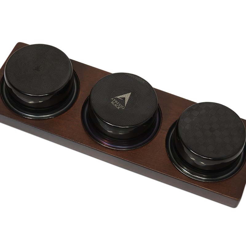 Coffee filter display tray 3 compartments