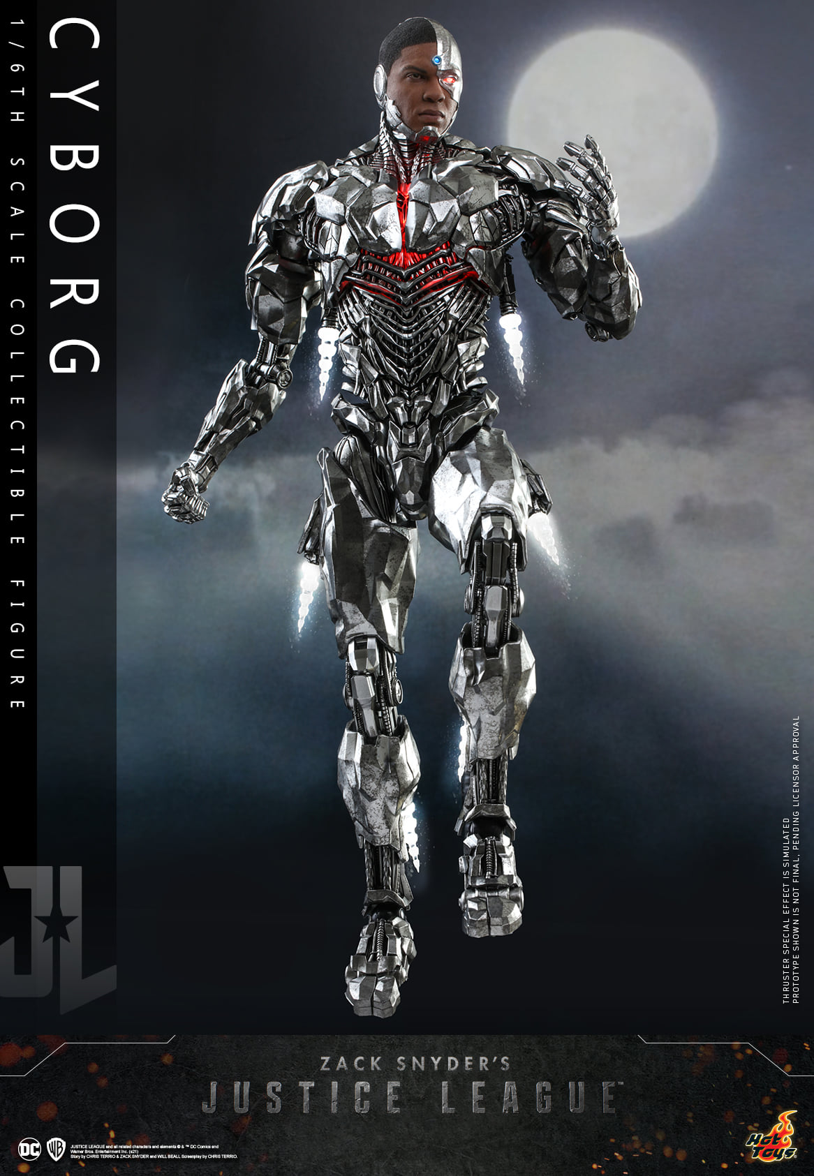 Hot Toys TMS057 1/6 Zack Snyder's Justice League - Cyborg
