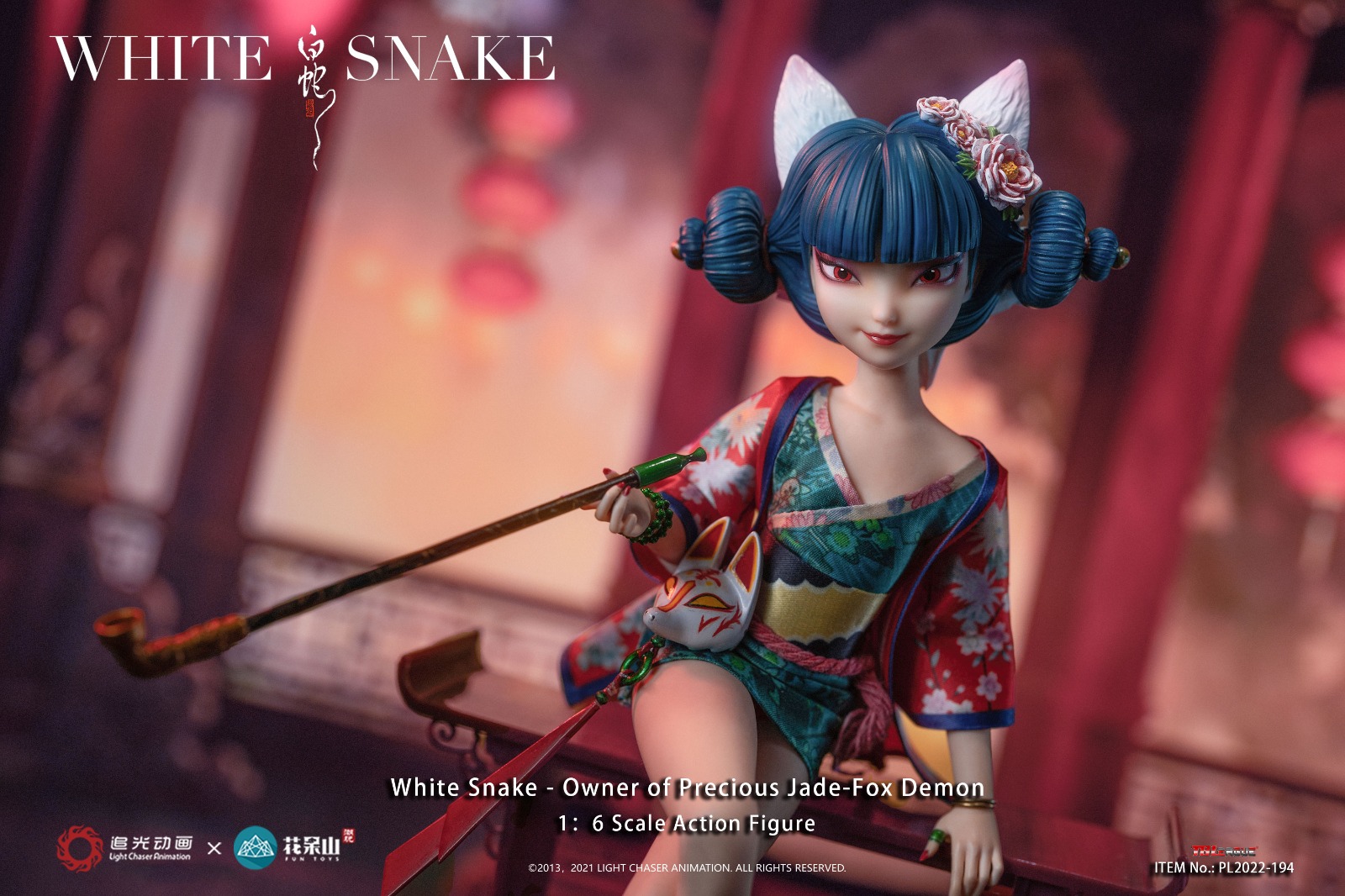 TBLeague PL2022-193 PL2022-194 1/6 Green & White Snake - Owner of Precious Jade-Fox Demon