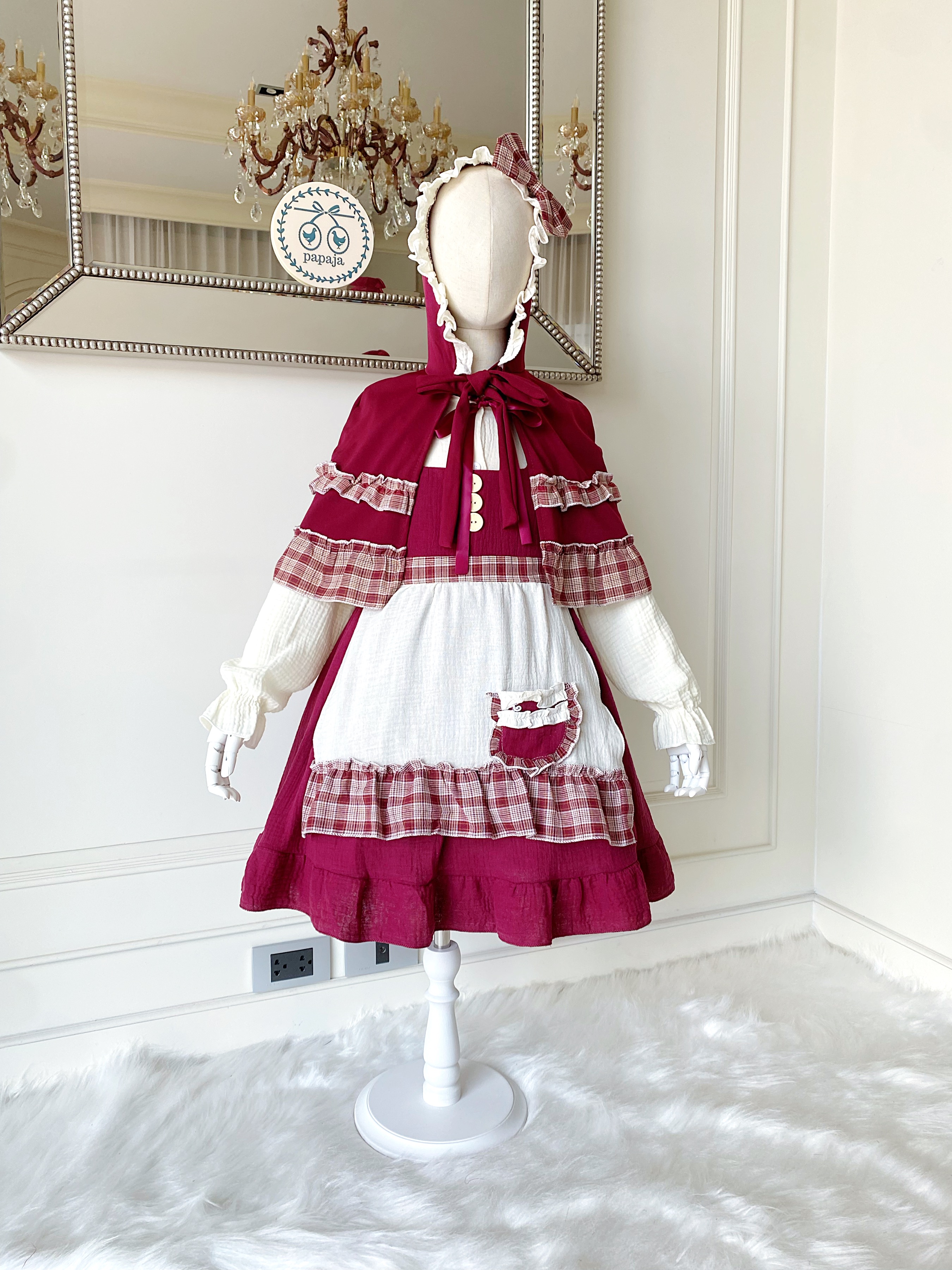 ชุดคอสเพลย์ ชุดหนูน้อยหมวกแดง (Little Red Riding Hood)