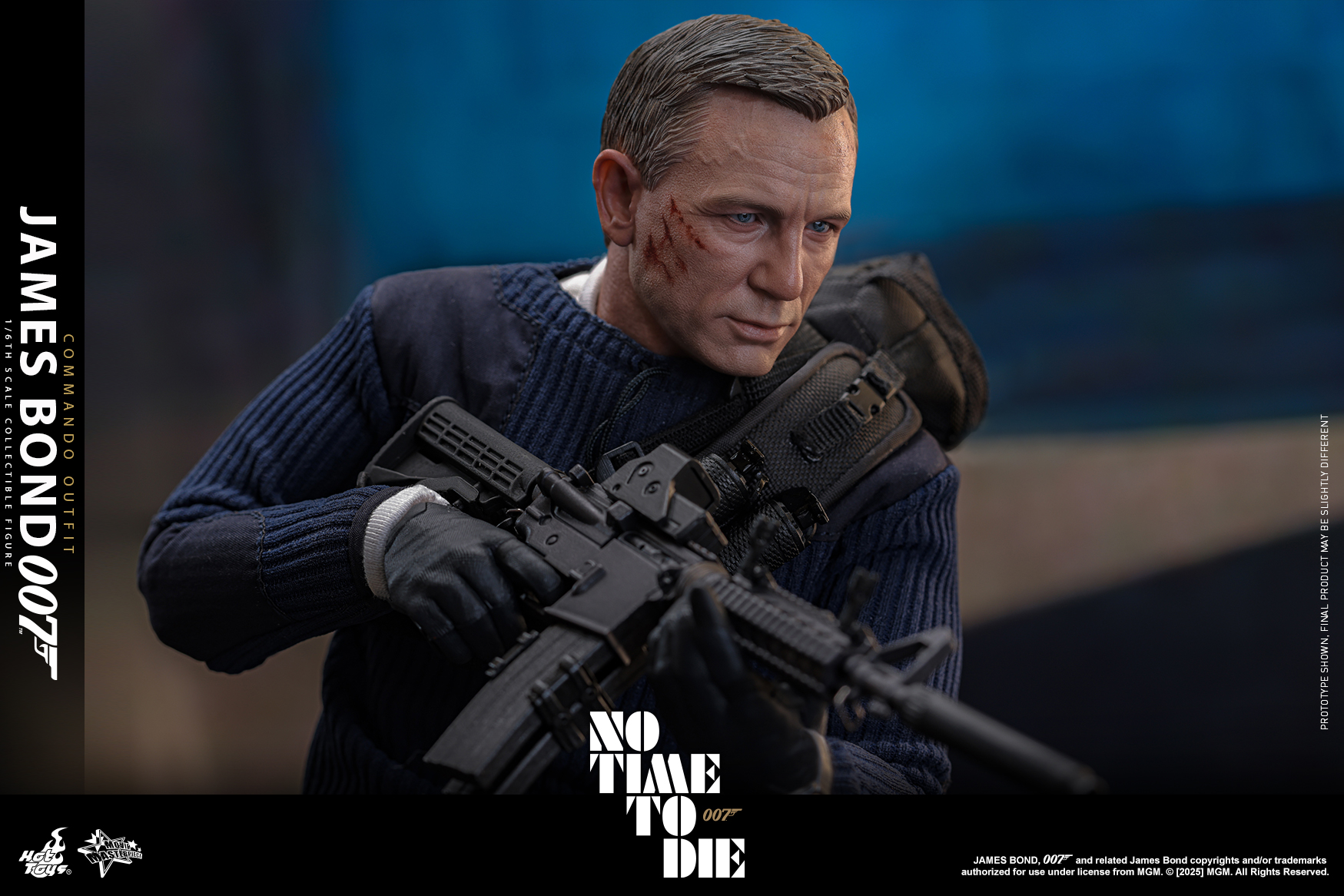 25/08/2568 Hot Toys MMS804 No Time To Die - James Bond (Commando Outfit)