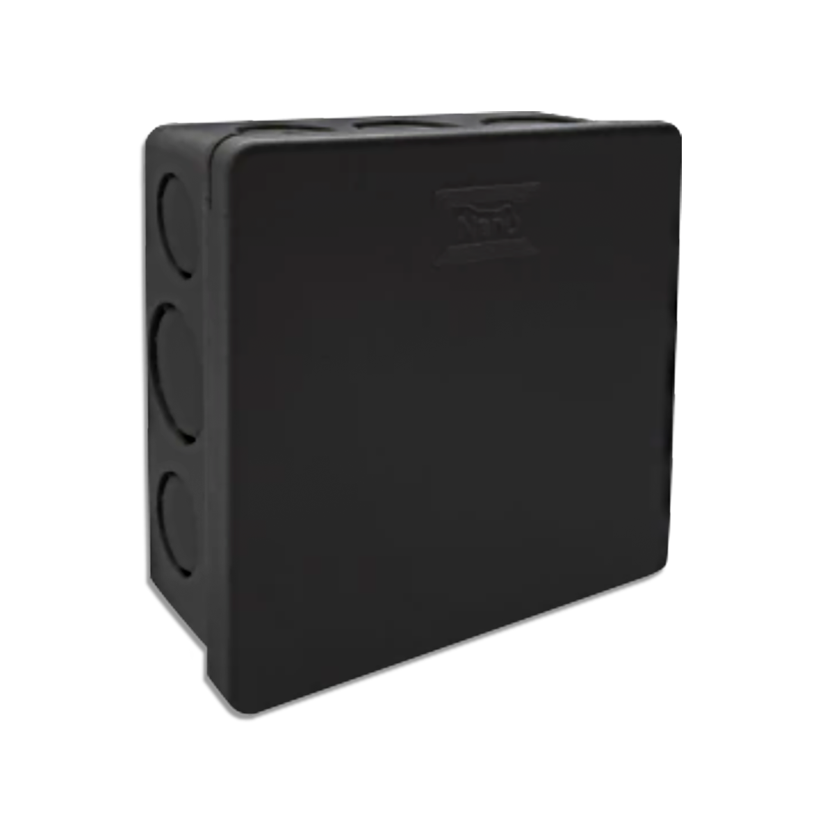 กล่องพักสายแบบมิล NANO 4x4" สีดำ NANO-44MB (30 ชิ้น / กล่อง)