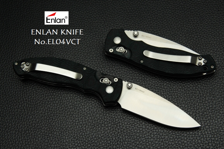 มีดพับ ENLAN EL-04MCT สแตนเลส 8Cr13Mov ด้ามจับ MICRTA ของแท้ 100 %