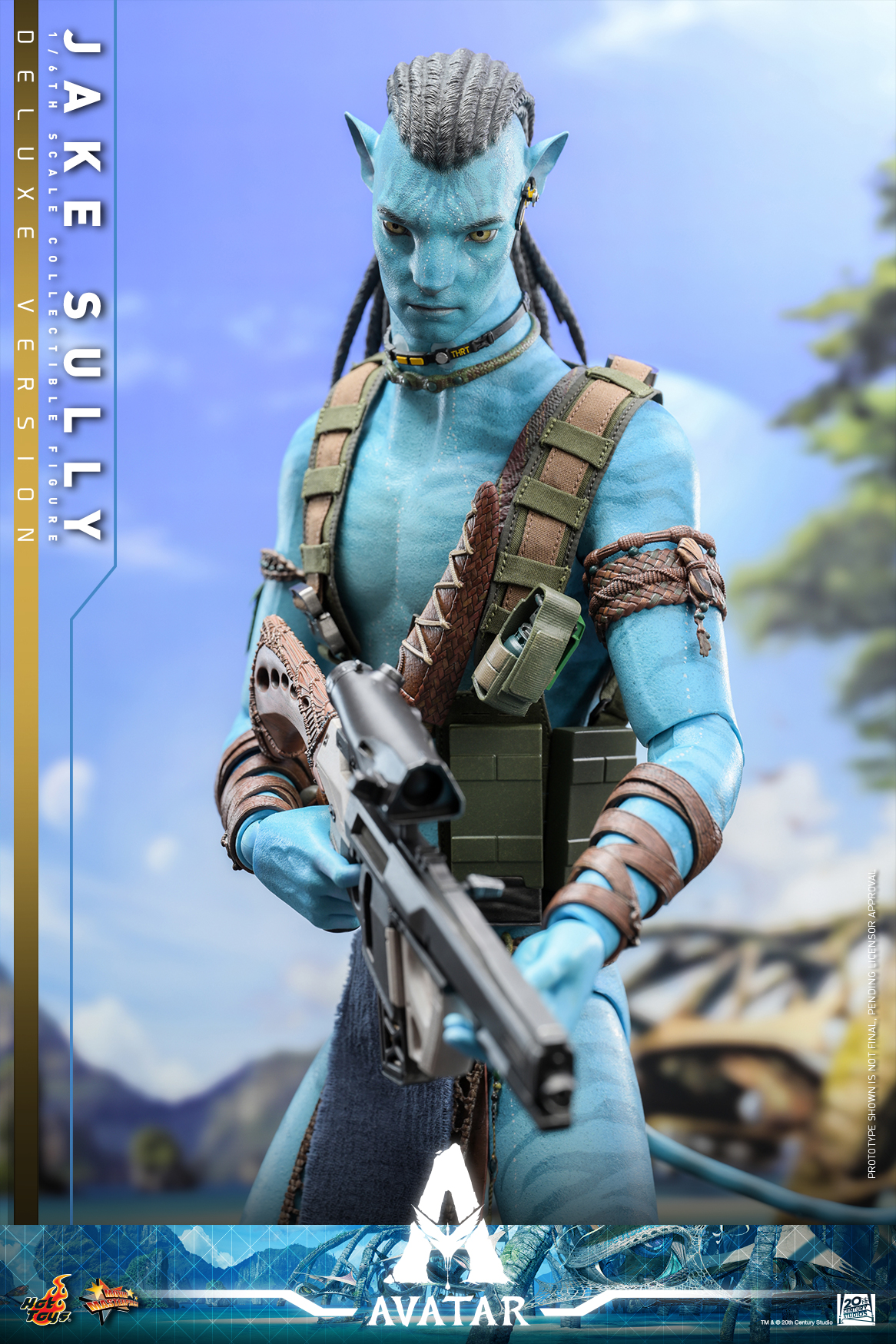 Hot Toys MMS684 1/6 Avatar: The Way of Water - Jake Sully (Deluxe Version)