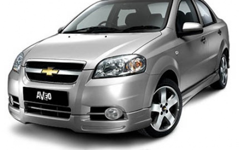 คิ้วฝาหน้า/คิ้วฝากระโปรงหน้า Chevrolet Aveo 2006/2007/2008/2009/2010/2011/2012 (ชุบโครเมี่ยม) - BangplusOnline