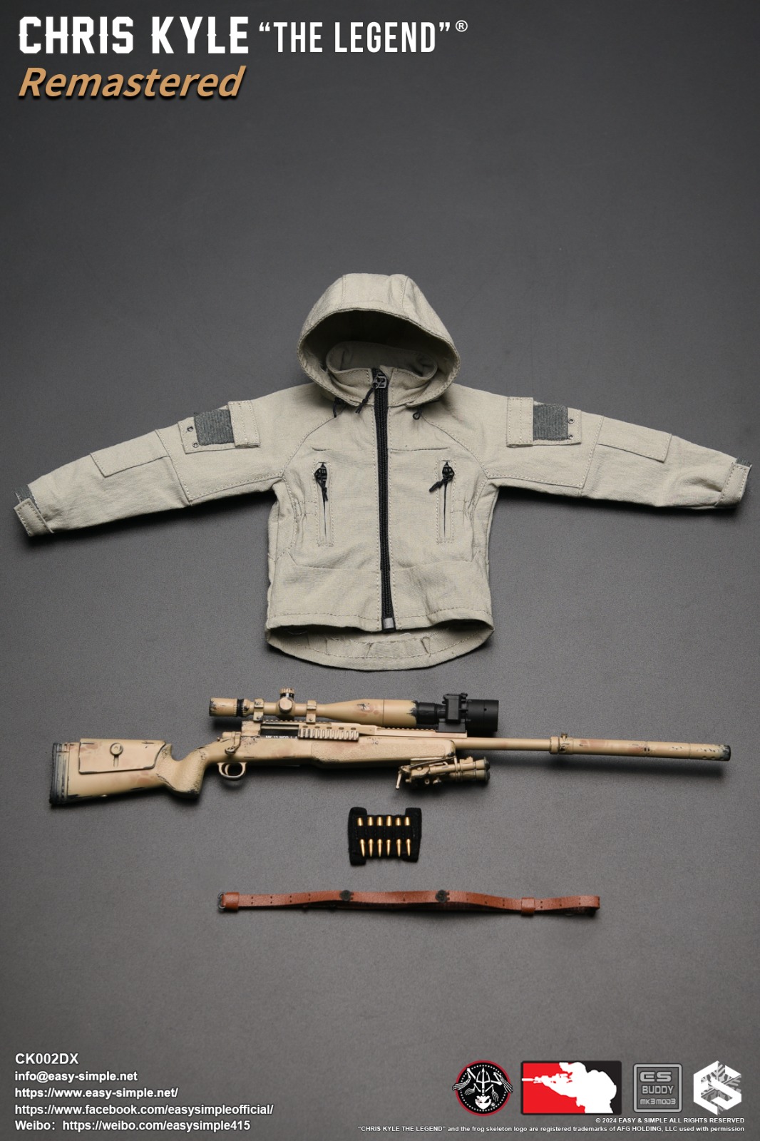 BlackOpsToys X Easy&Simple ES CK002DX Chris Kyle "The Legend" Remastered (Deluxe Version)