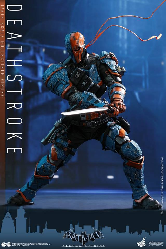 Hot Toys VGM30 BATMAN ARKHAM ORIGINS - DEATHSTROKE