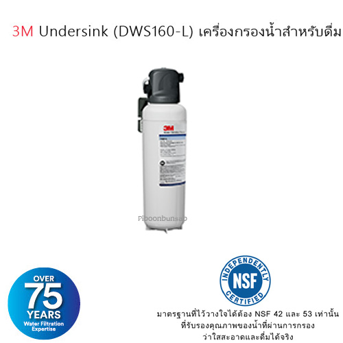 เครื่องกรองน้ำดื่ม 3M DWS160-L (Undersink-Large)