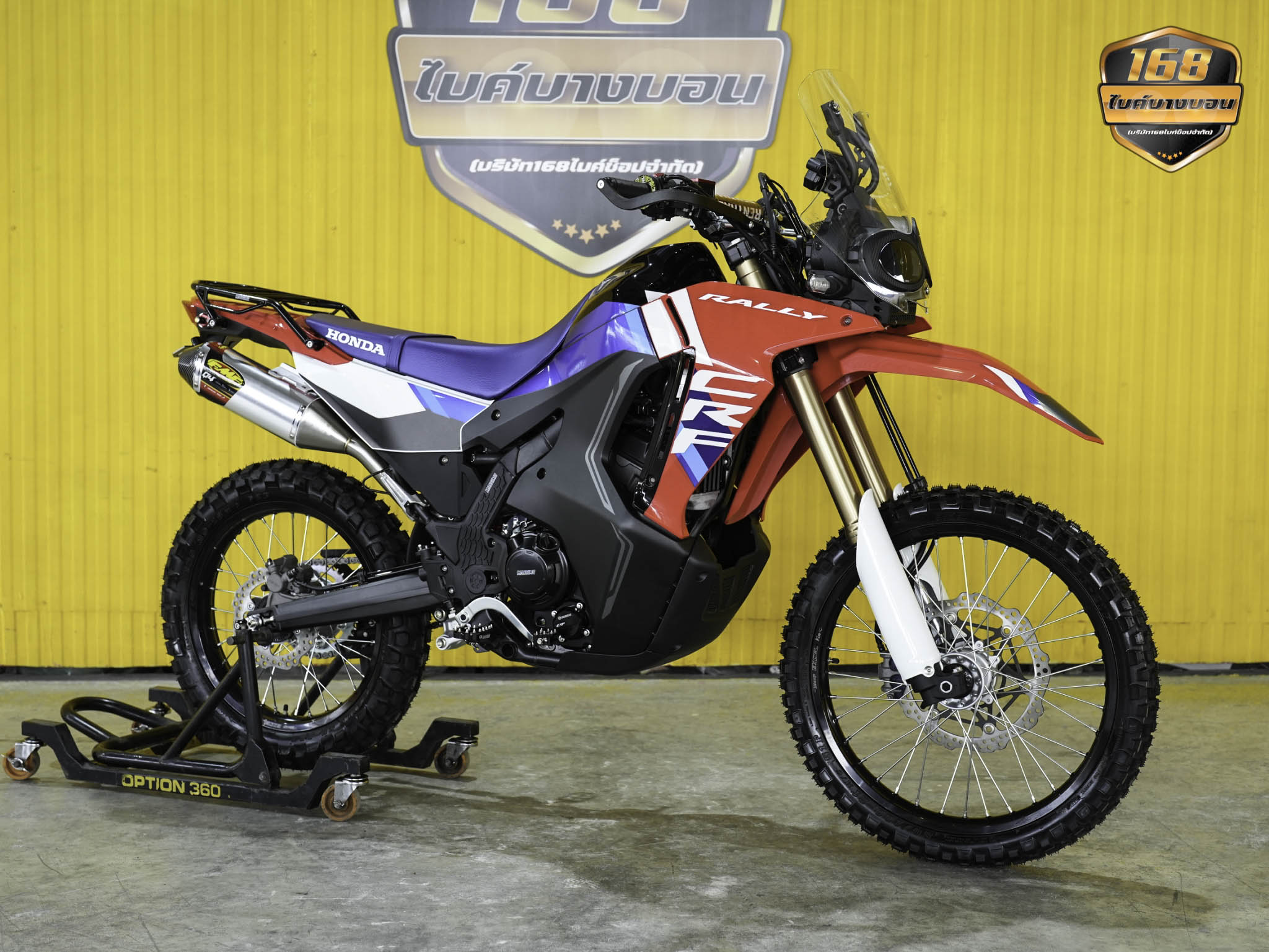 Honda CRF300 RALLY 2025 (รถป้ายเเดงเเต่งให้ครบ สด-ผ่อน )