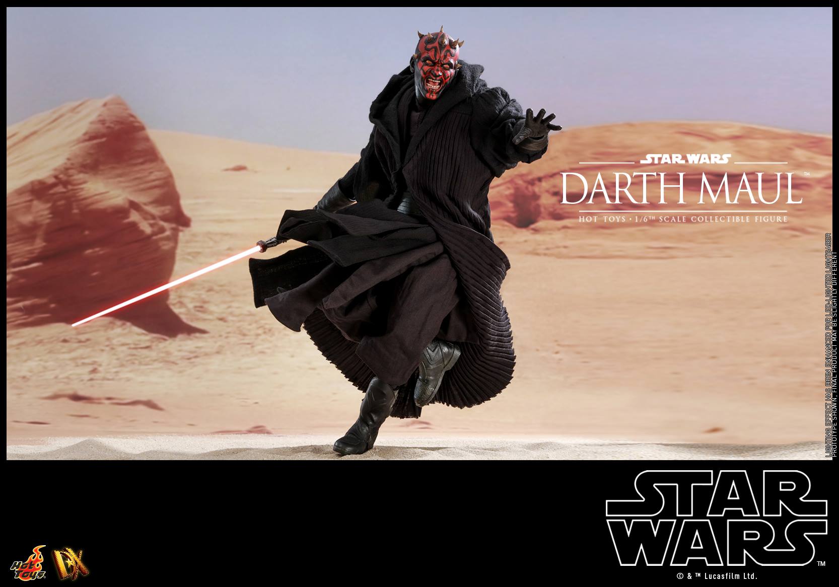 Hot Toys DX16 STAR WARS EPISODE I: THE PHANTOM MENACE - DARTH MAUL (Special Edition)