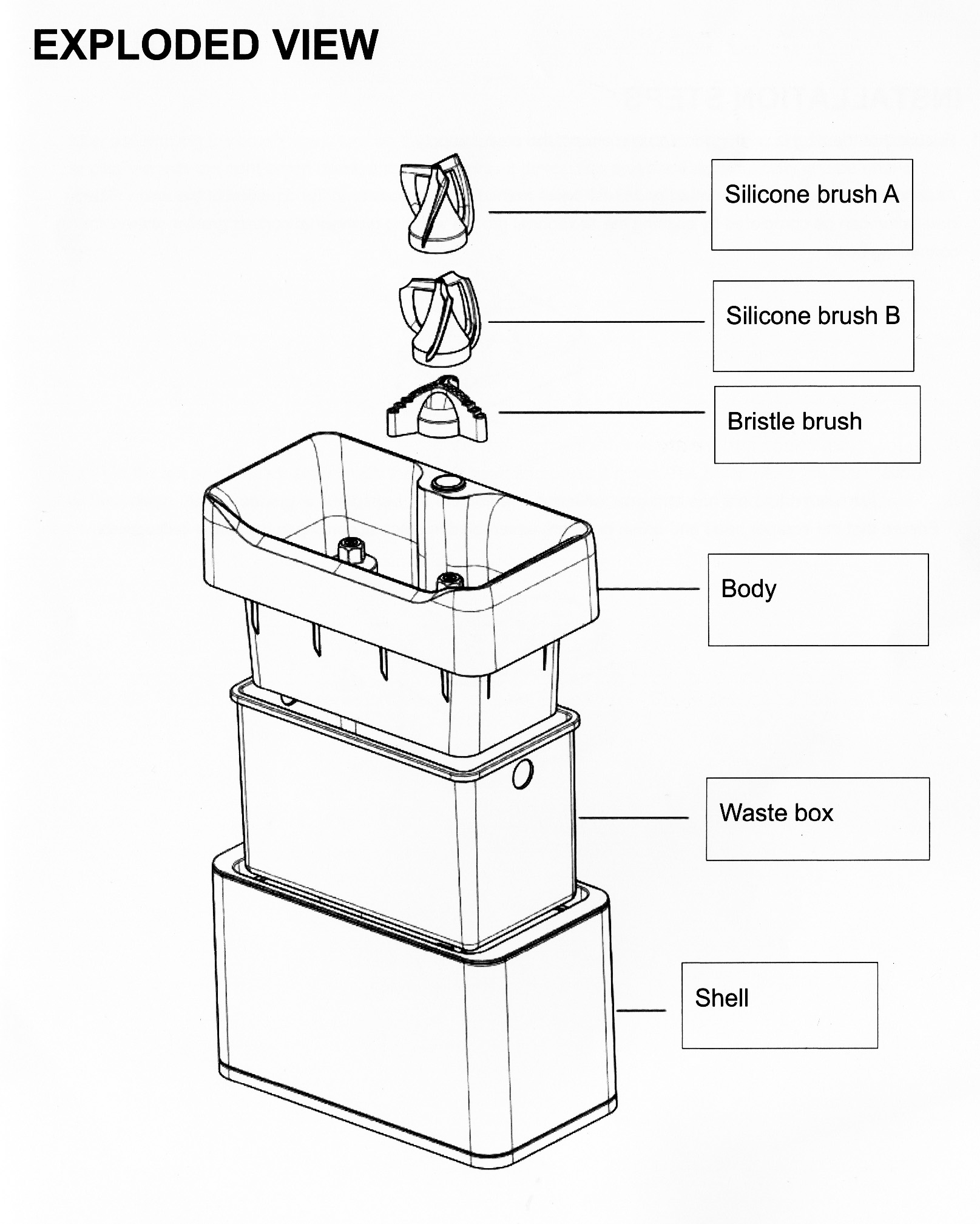 เครื่องล้างด้ามชงอัตโนมัติ พร้อมอ่างเคาะกากกาแฟในตัว ใช้งานง่าย ถอดล้างได้ | APRESSO