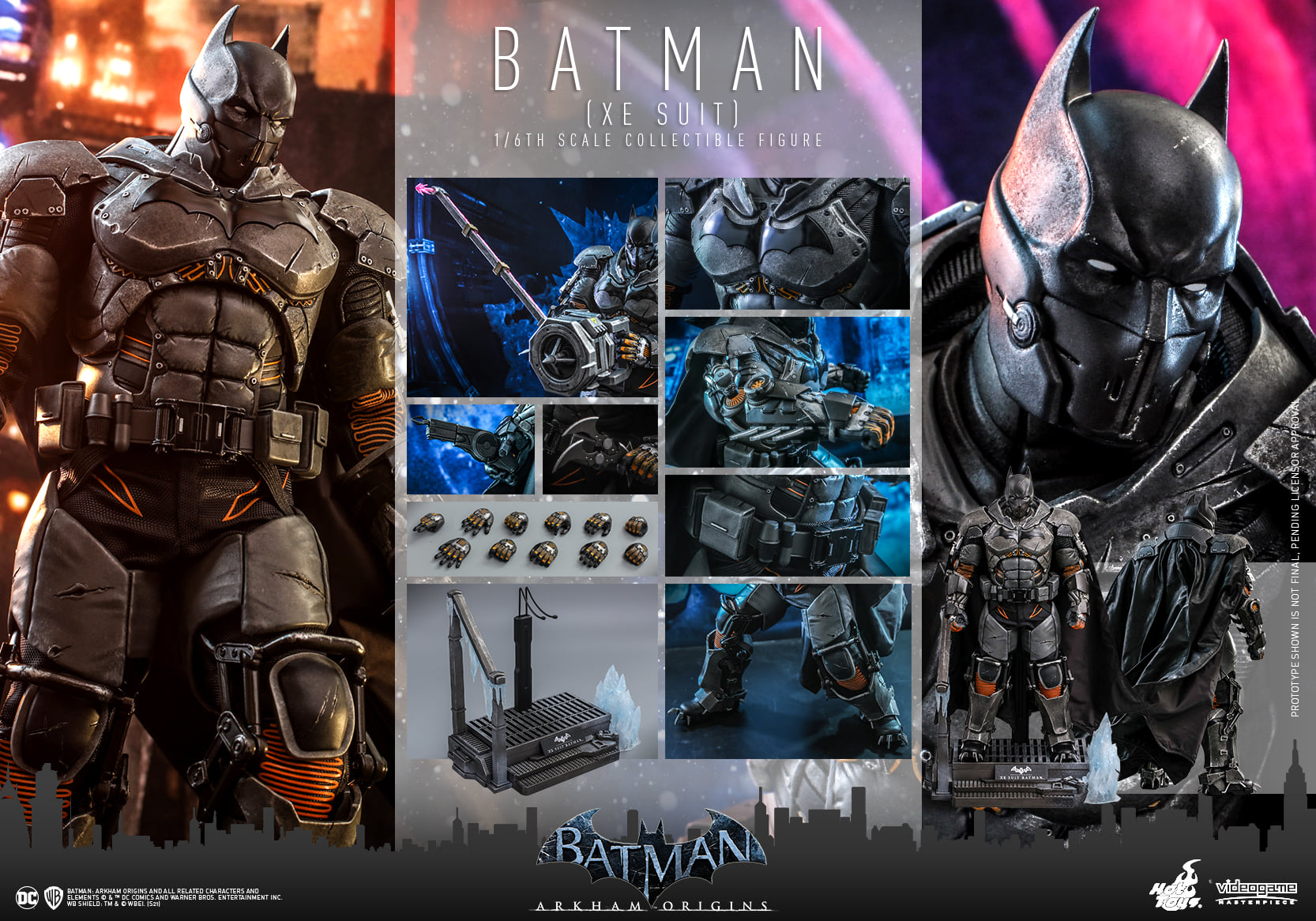 Hot Toys VGM52 1/6 Batman: Arkham Origins - Batman (XE Suit)