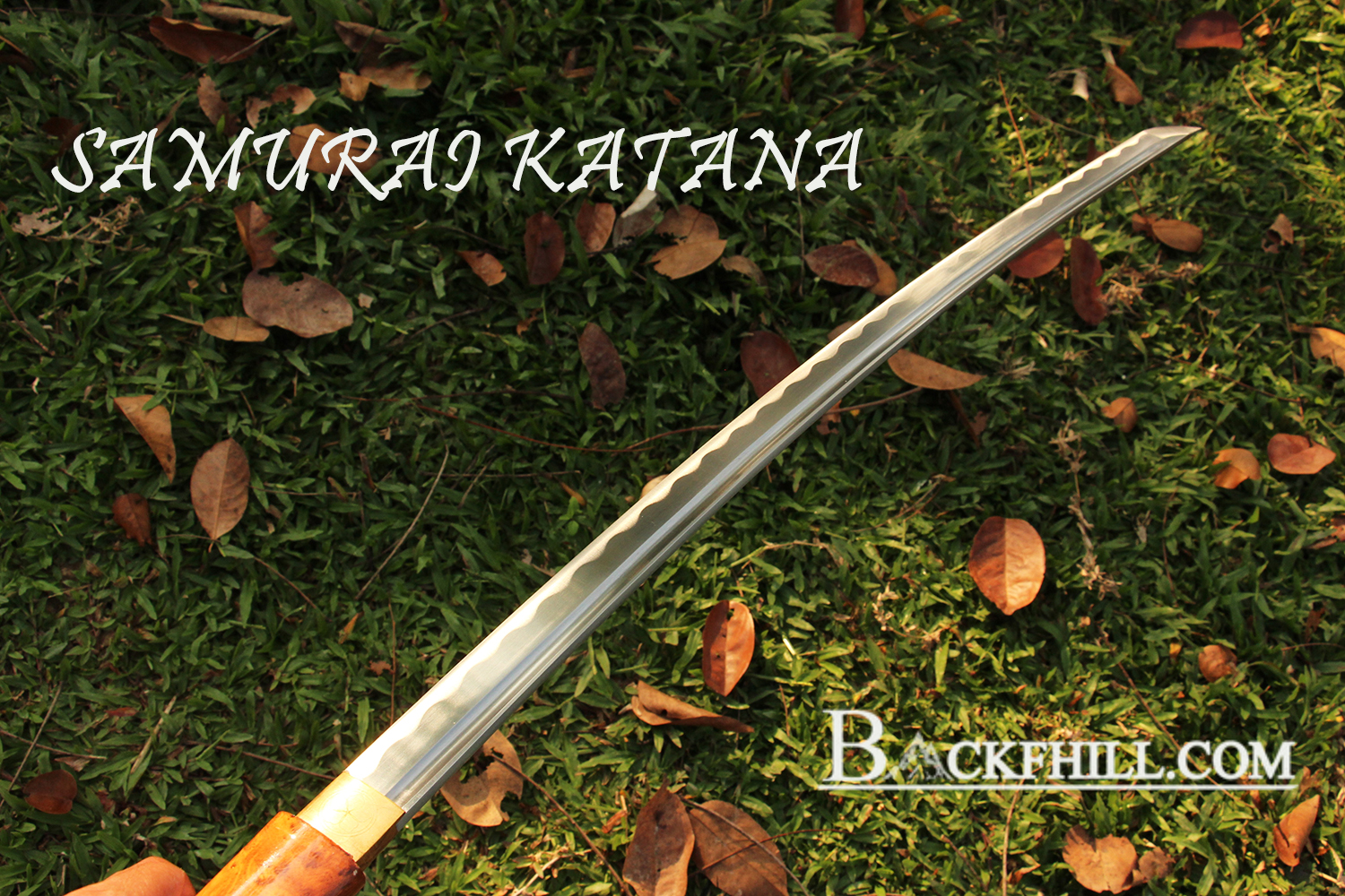 ดาบคาตานะ ดาบซามูไร KAWASHIMA STEEL. ขนาดความยาวรวม 40 นิ้ว