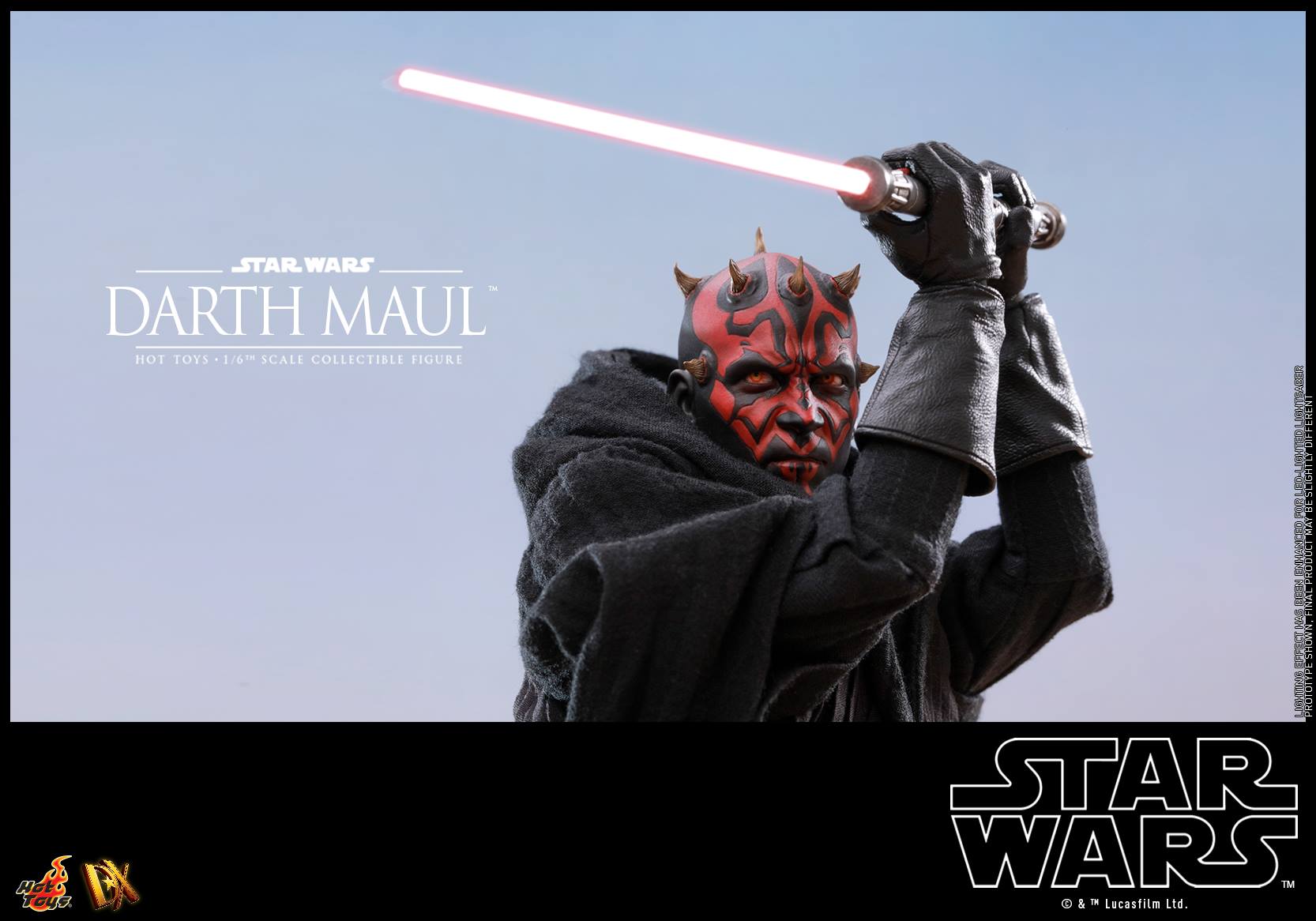 Hot Toys DX16 STAR WARS EPISODE I: THE PHANTOM MENACE - DARTH MAUL (Special Edition)